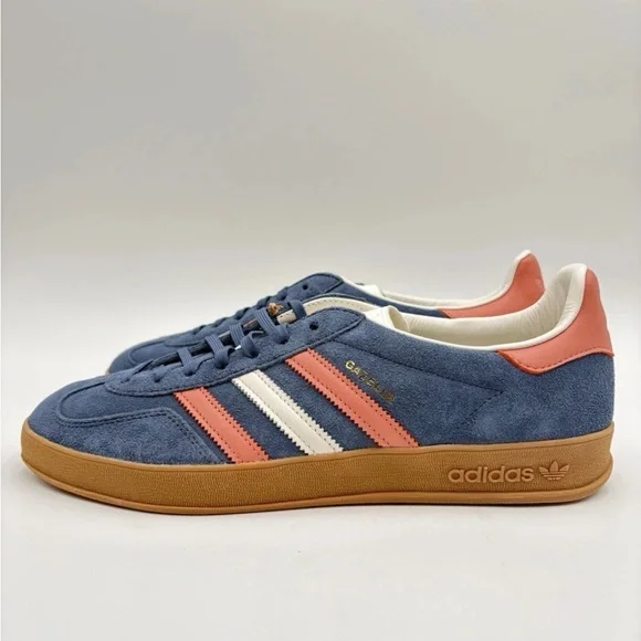 Adidas Gazelle Indoor 'Blue Blink Wonder Clay' - Picture 1 of 4
